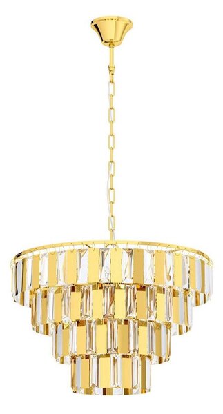 Eglo 99097 - Lampadario a sospensione con catena ERSEKA 7xE14/40W/230V