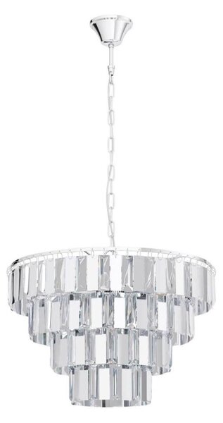 Eglo 99094 - Lampadario a sospensione con catena ERSEKA 7xE14/40W/230V