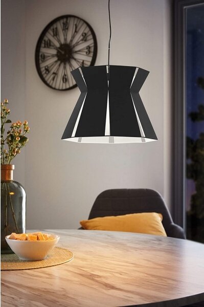 Eglo 99081 - Lampadario a sospensione con filo VALECROSIA 1xE27/40W/230V