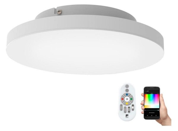 Eglo 99118 - Plafoniera LED RGB dimmerabile TURCONA-C LED/15W/230V + Tc