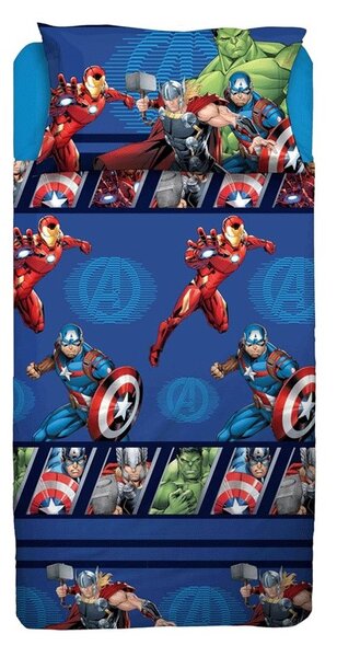 Lenzuola lettino singolo Avengers