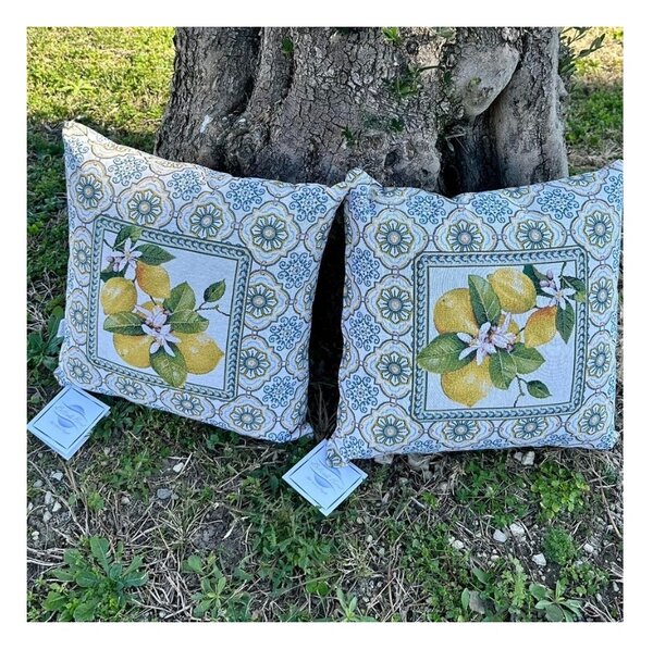 Cuscino arredo in gobelin Botticelli Home Costiera