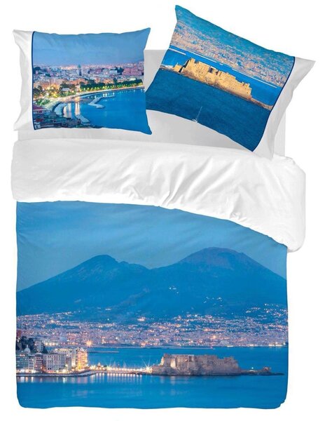 Completo Lenzuola Copriletto Matrimoniale Botticelli Home in Stampa Digitale 4D Napoli