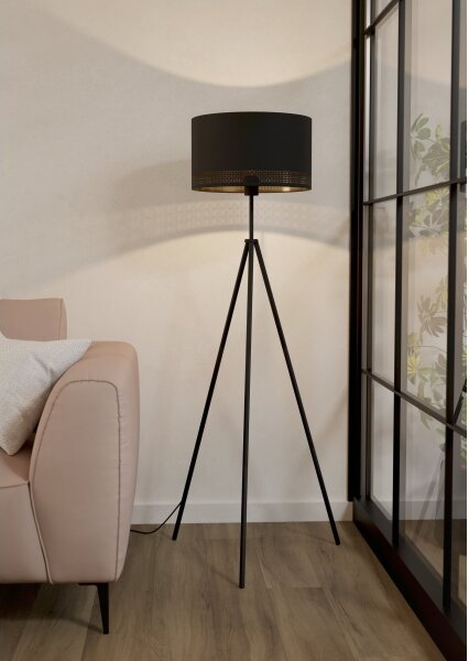 Eglo 99279 - Lampada da terra ESTEPERRA 1xE27/40W/230V