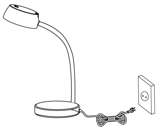 Eglo 99334 - Lampada da tavolo LED CABALES LED/4,5W/230V