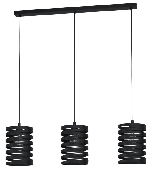 Eglo 99347 - Lampadario a sospensione con filo CREMELLA 3xE27/40W/230V