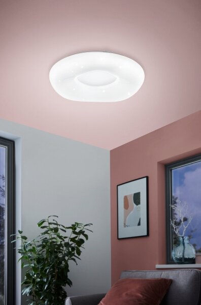 Eglo 99341 - Lampada LED da soffitto ZAMUDILO LED/18W/230V con telecomando