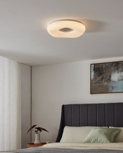 Eglo 99341 - Lampada LED da soffitto ZAMUDILO LED/18W/230V con telecomando