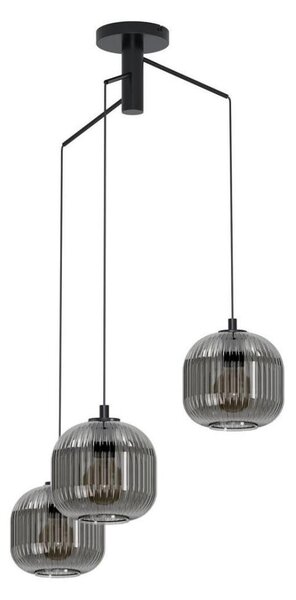 Eglo 99373 - Lampadario a sospensione MANTUNALLE 3xE27/40W/230V