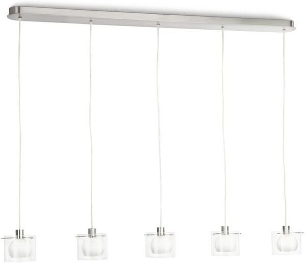 Lampada a sospensione con 5 lampade dimmerabili MyLiving