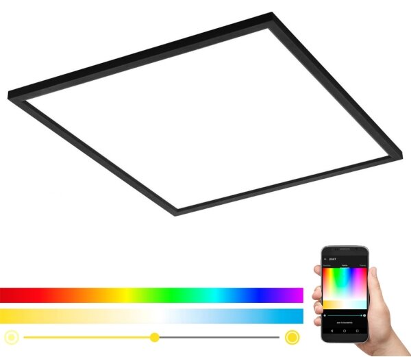 Eglo 99417 - Plafoniera LED RGB dimmerabile SALOBRENA-C LED/30,5W/230V +RC