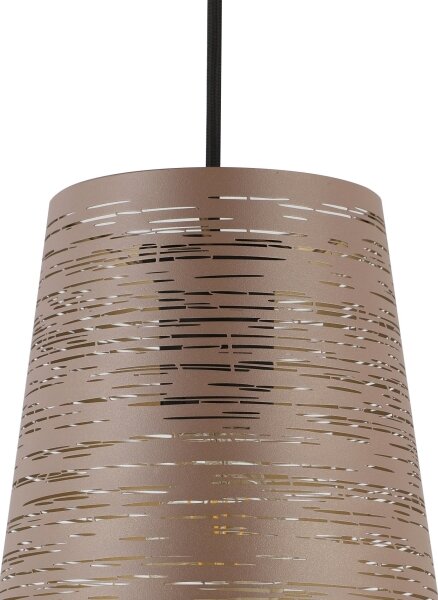 Eglo 99438 - Lampadario su corda SEGEZIA 3xE27/40W/230V
