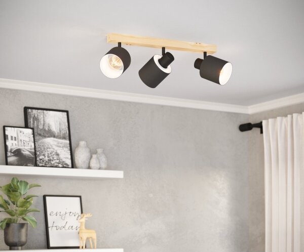 Eglo 99491 - Luce Spot BATALLAS 3xE27/10W/230V