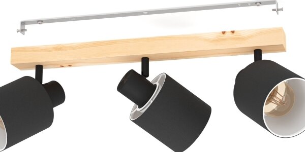 Eglo 99491 - Luce Spot BATALLAS 3xE27/10W/230V