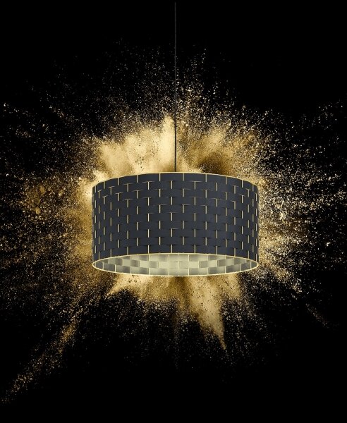 Eglo 99525 - Lampadario su corda MARASALES 1xE27/40W/230V d. 55 cm