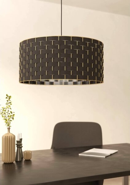 Eglo 99525 - Lampadario su corda MARASALES 1xE27/40W/230V d. 55 cm