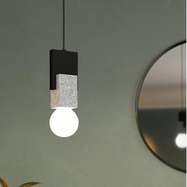 Eglo 99531 - Lampadario a sospensione con cavo LOBATIA 1xE27/40W/230V
