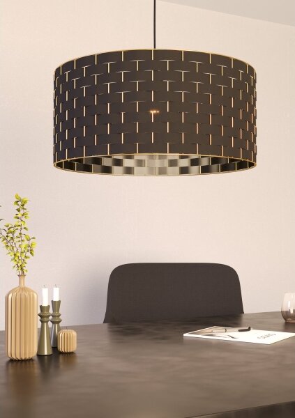 Eglo 99525 - Lampadario su corda MARASALES 1xE27/40W/230V d. 55 cm