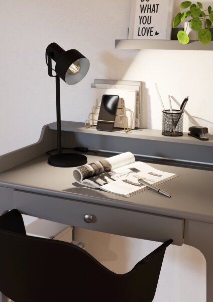 Eglo 99554 - Lampada da tavolo CASIBARE 1xE27/28W/230V