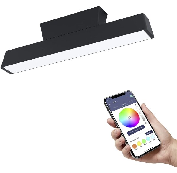 Eglo 99601 - Plafoniera LED RGBW dimmerabile SIMOLARIS-Z LED/16W/230V