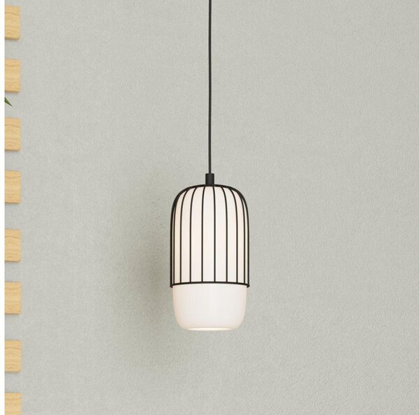 Eglo 99618 - Lampadario su corda MULEGI 1xE27/40W/230V
