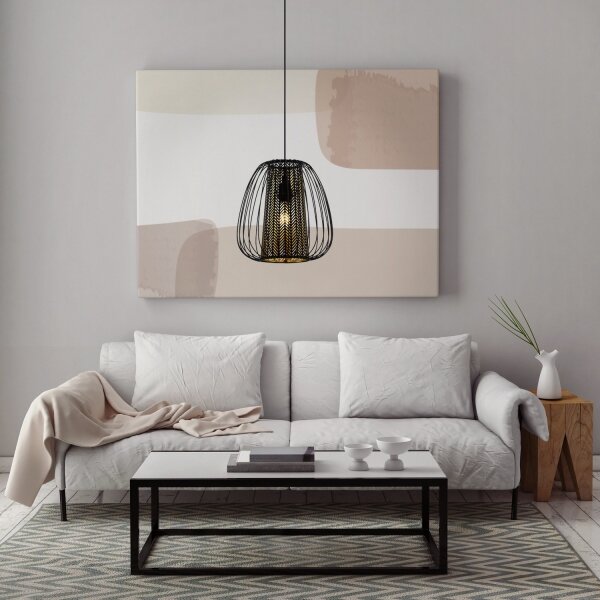 Eglo 99661 - Lampadario su corda CURASAO 1xE27/40W/230V