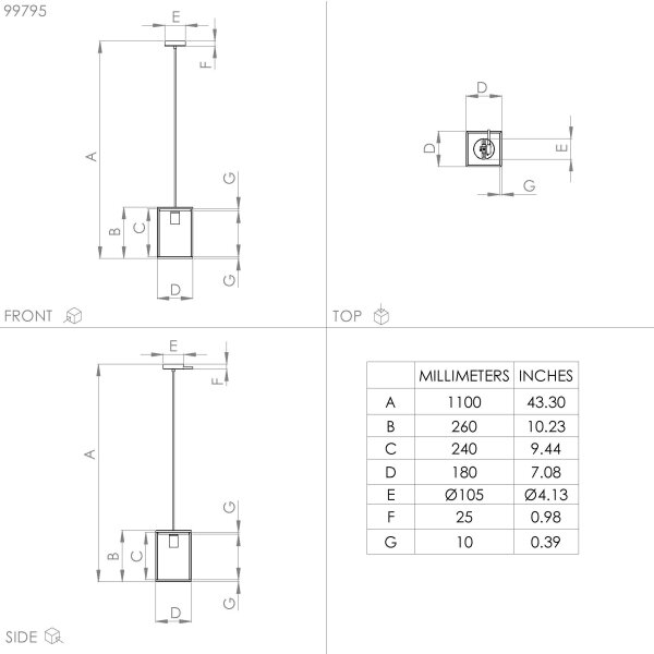 Eglo 99795 - Lampadario su corda LIBERTAD 1xE27/40W/230V