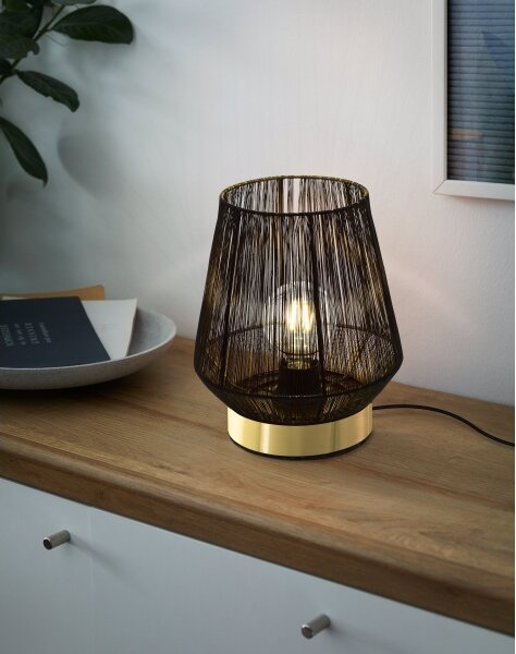 Eglo 99808 - Lampada da tavolo ESCANDIDOS 1xE27/40W/230V