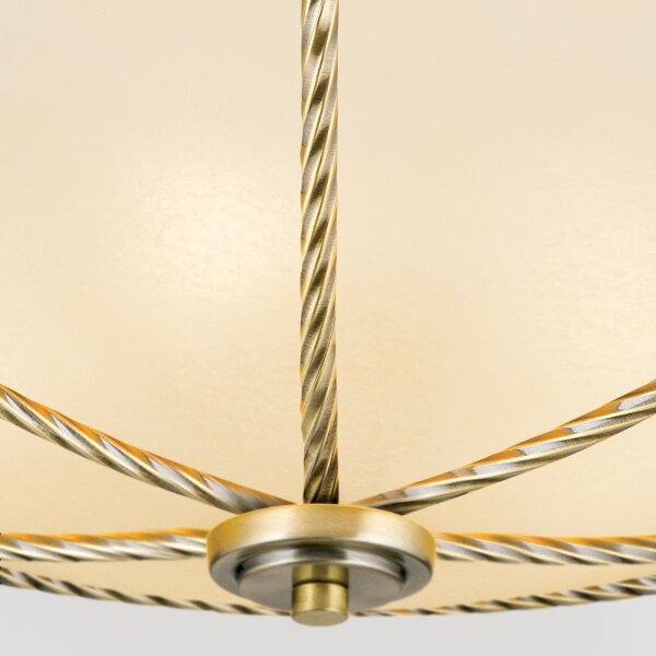 Orion DL 7-567/56 - Plafoniera MAURO 5xE27/60W/230V diametro 56 cm bronzo