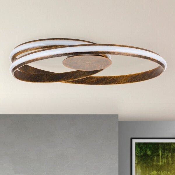 Orion DL 7-638-LED lampada da soffitto dimmerabile CIRCUS LED/30W/230V marrone/p