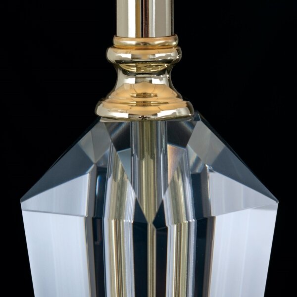 Orion LA 4-1201 - Lampada da tavolo di cristallo VERONIQUE 1xE27/60W/230V color crema/limpido