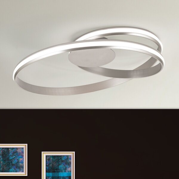 Orion DL 7-638 - Lampada da soffitto dimmerabile CIRCUS LED/30W/230V argento