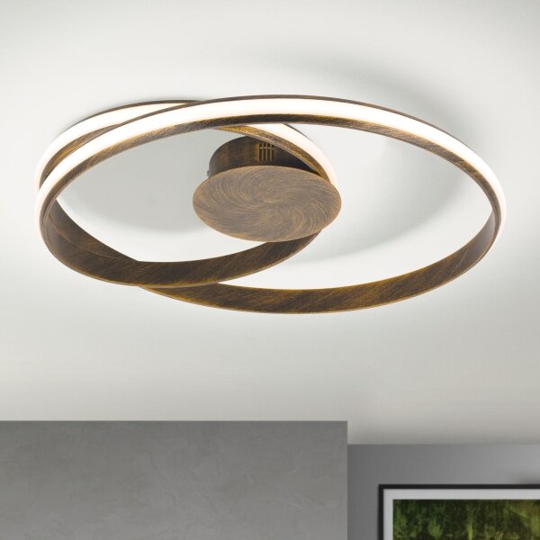 Orion DL 7-638-LED lampada da soffitto dimmerabile CIRCUS LED/30W/230V marrone/p
