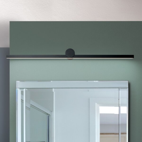 Orion Soff 3-585-Illuminazione a LED per specchi da bagno BEAUTY LED/24W/230V 101cm IP54 nero