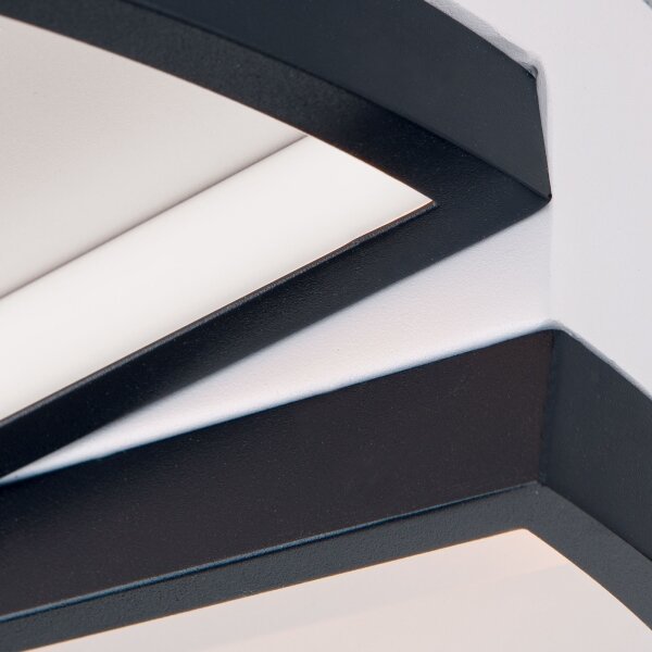 Orion DL 7-693 - Lampada da soffitto dimmerabile OLGA LED/28W/230V nero/bianco