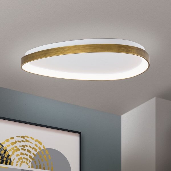Orion DL 7-696/65 - Plafoniera LED CHARLIE LED/48W/230V diametro 65 cm oro