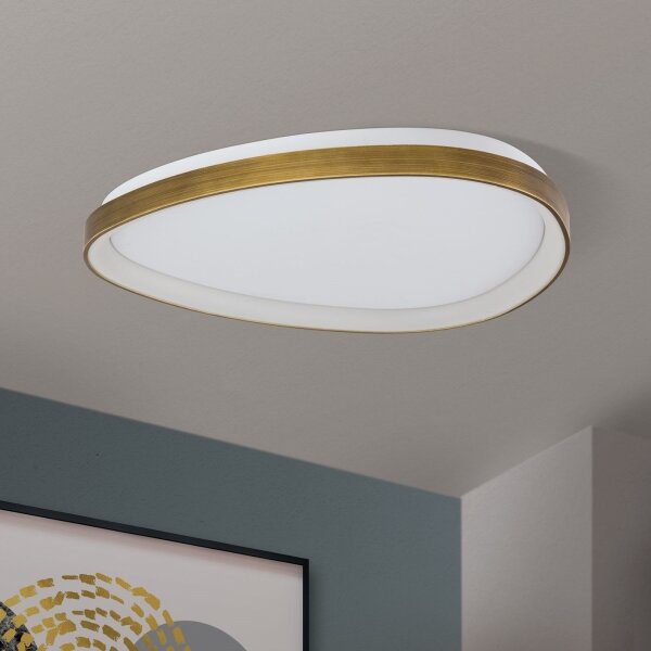 Orion DL 7-696/65 - Plafoniera LED CHARLIE LED/48W/230V diametro 65 cm oro