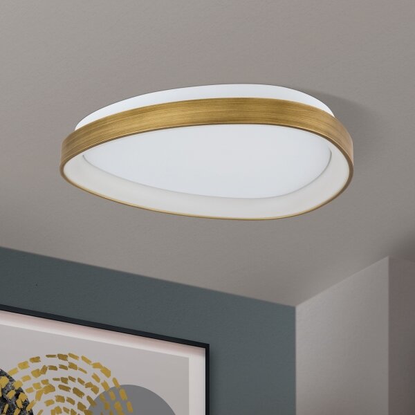 Orion DL 7-696/45 - Plafoniera LED CHARLIE LED/35W/230V diametro 45 cm oro