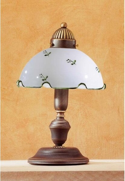 Kolarz 731.73.21 - Lampada da tavolo NONNA 1xE27/75W/230V verde