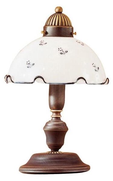 Kolarz 731.73.17 - Lampada da tavolo NONNA 1xE27/75W/230V blu