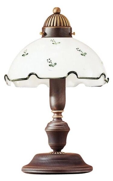 Kolarz 731.73.21 - Lampada da tavolo NONNA 1xE27/75W/230V verde
