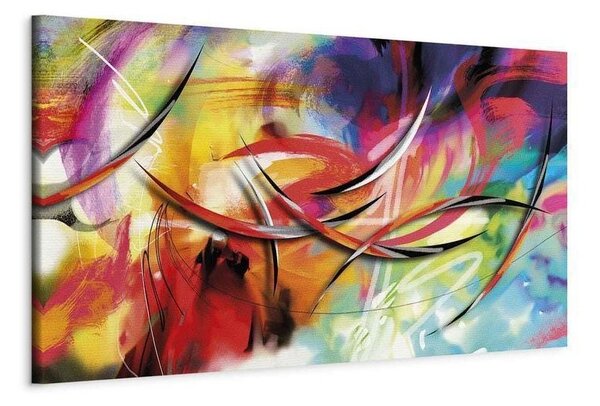 Quadro Danza dell'arcobaleno