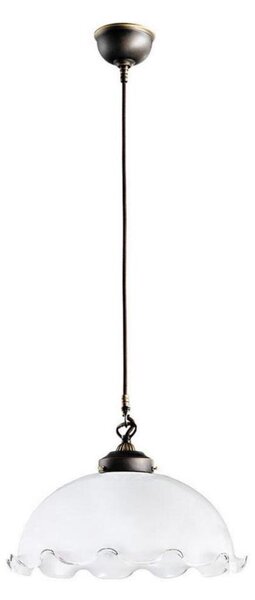 Kolarz 731.30.74 - Lampada a sospensione con cavo NONNA 1xE27/75W/230V bianco