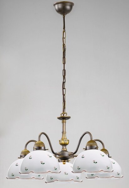 Kolarz 731.85.70 - Lampadario su catena NONNA 5xE27/75W/230V