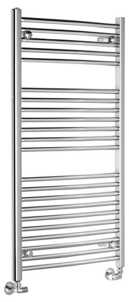 Radiatore da bagno Aqualine ALYA curvo 600x1110 mm, cromato
