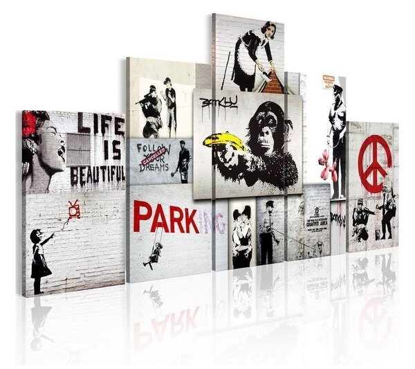 Quadro Street Crimes Banksy Art