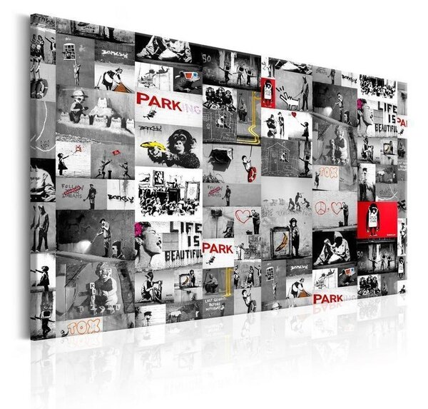 Quadro Street Art Banksy