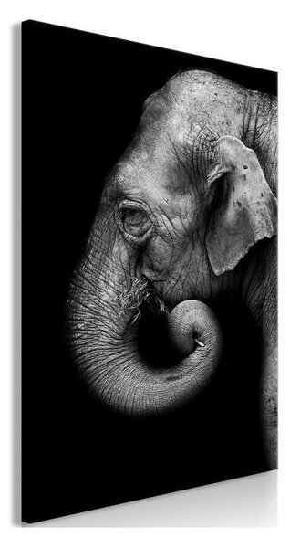 Quadro Portrait of Elephant (1 Part) Vertical