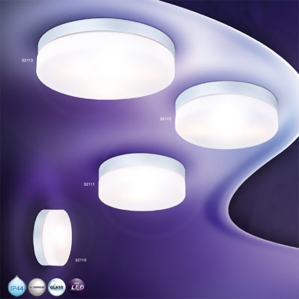 Globo 32111 - Lampada da bagno VRANOS 1xE27/60W/230V IP44