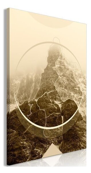 Quadro Power of the Mountains (1 Part) Vertical